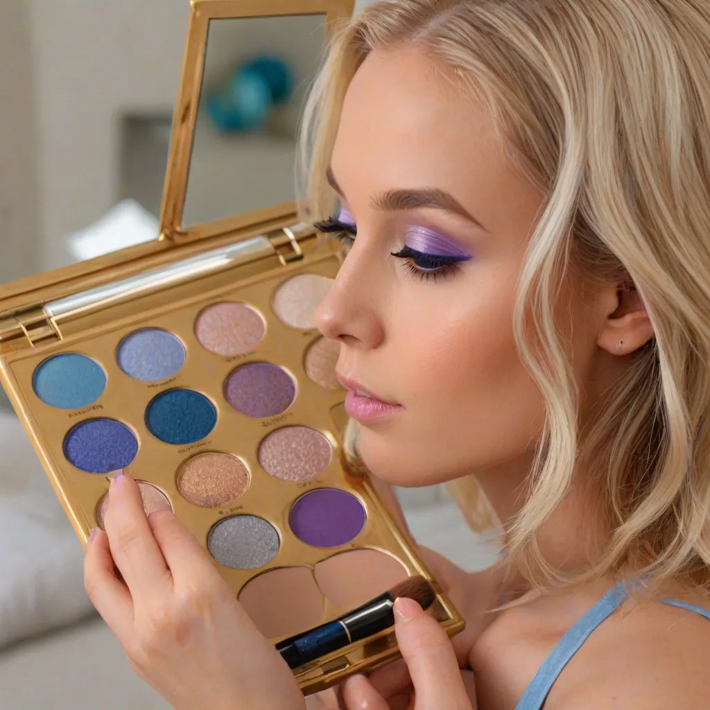 Jakie cienie do oczu dla blondynki? Idealne kolory