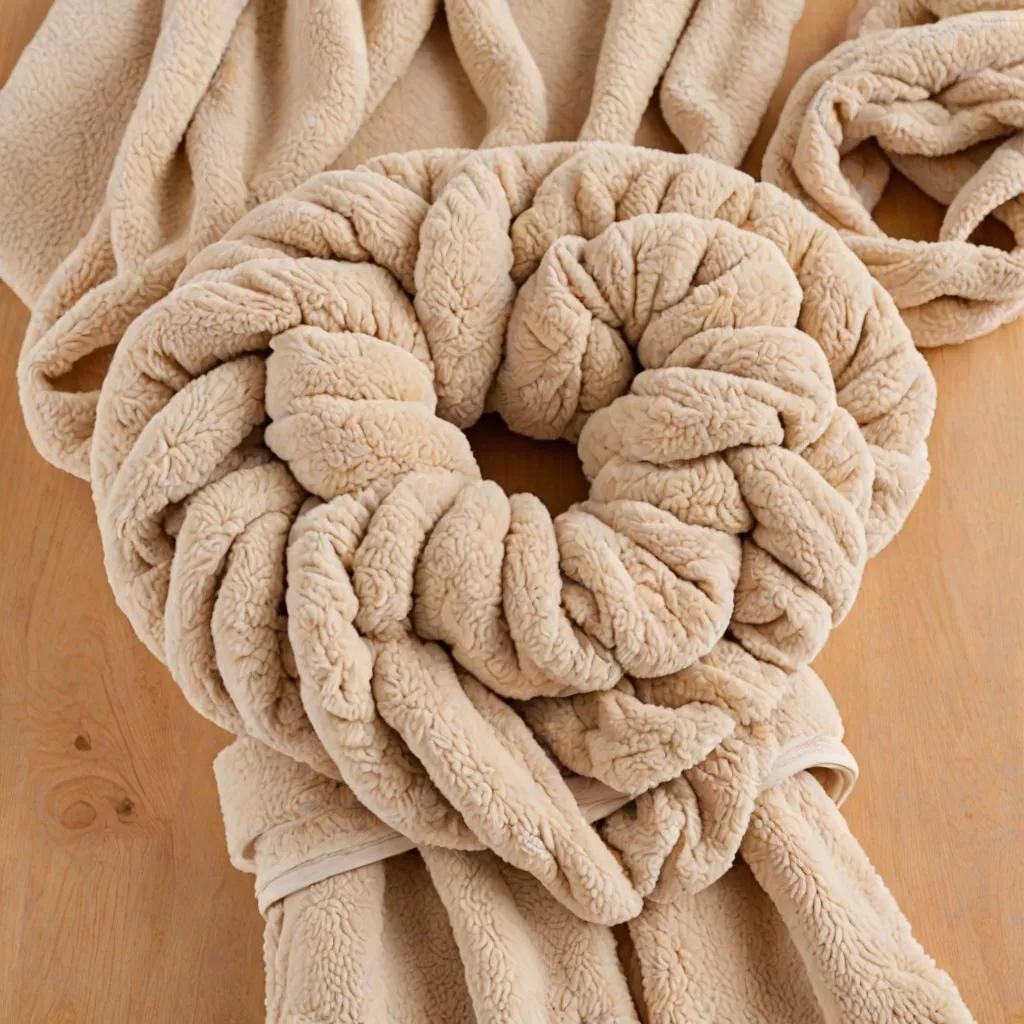 Jak zakręcić włosy na pasek od szlafroka? Prosty trik