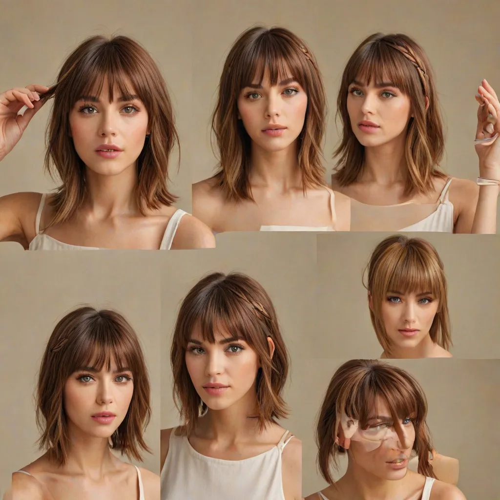 Jak układać grzywkę na boki? Praktyczne porady