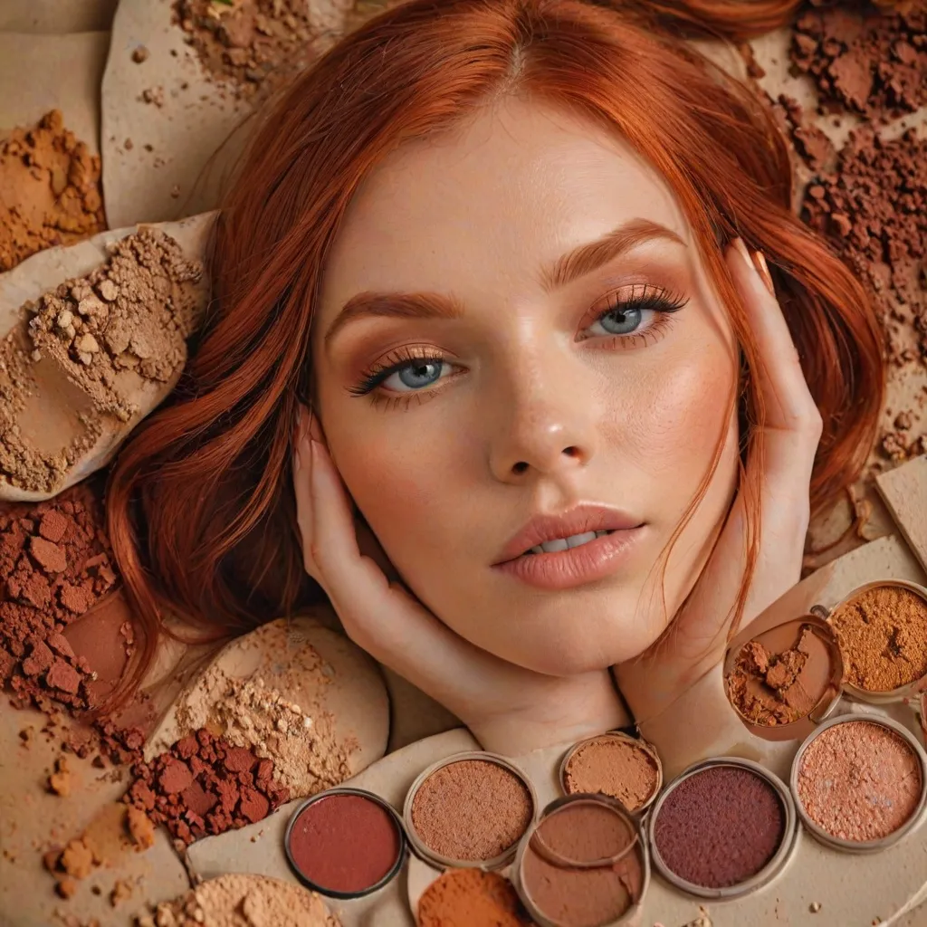 Jakie cienie do oczu do rudych włosów? Najlepsze propozycje